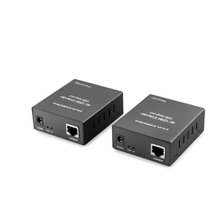 HADRON HDX1368 HDMI Extender Loop Out 4K 30 Hz 120 m Siyah