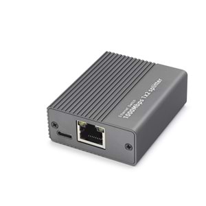 HADRON HDX1412 Gigabit Ethernet Switch 3 Port Type C Güç Girişli Gri