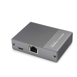 HADRON HDX1414 Gigabit Ethernet Switch 5 Port Type C Güç Girişli Gri