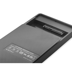 HADRON HDX1793 2.5 İnç SATA HDD SSD Harici Disk Kutusu USB 3.0 Type-C Siyah