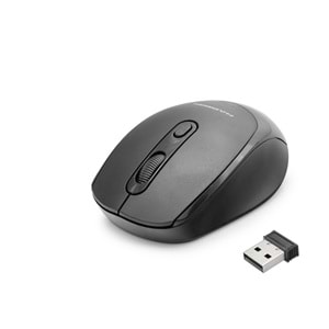 HADRON HDX3406 Kablosuz Mouse 2.4 GHz 1600 DPI Siyah