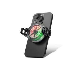HADRON HDX4379 Manyetik Telefon Soğutucu Fan RGB Siyah