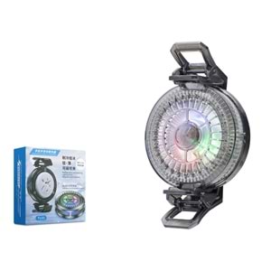 HADRON HDX4380 Manyetik Klipsli Telefon Soğutucu Fan RGB Siyah
