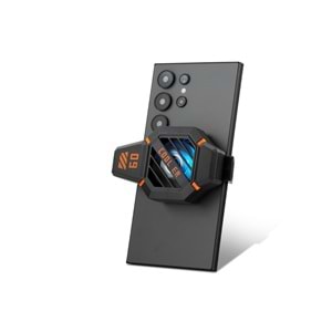 HADRON HDX4392 Klipsli Bataryalı Telefon Soğutucu Fan LED Siyah
