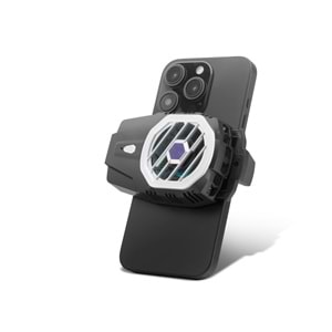 HADRON HDX4393 Klipsli Bataryalı Telefon Soğutucu Fan Siyah