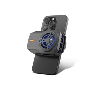 HADRON HDX4394 Klipsli Bataryalı Telefon Soğutucu Fan LED Siyah