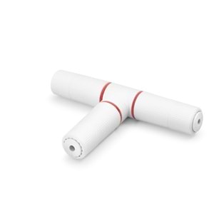 HADRON HDX5550 PoE Combiner Mux 2 In 1 RJ45 Veri ve Güç Birleştirici Adaptör Seti Beyaz