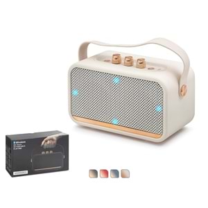 HADRON HDX6003 Bluetooth Nostaljik USB TF Taşınabilir Hoparlör