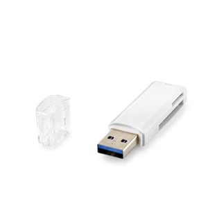 HADRON HDX7030 USB 3.0 Kart Okuyucu SD MicroSD 5 Gbps Siyah