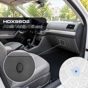 POSITIONER HDX8602 Find My Uyumlu Akıllı Takip Cihazı Anahtarlık Tipi Siyah