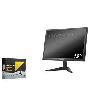 HADRON HDX9000 19 İnç LED Monitör HDMI VGA 75Hz 1440x900 10 Adet Siyah