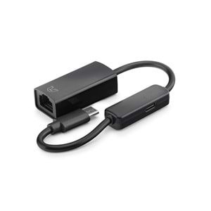NONAP L118 Type C USB 2.0 Ethernet Adaptör 10/100 Mbps PD Güç Destekli Siyah