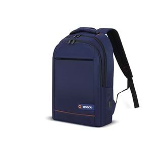 MACK MCC006BL Office 15.6 İnç USB Notebook Sırt Çantası Lacivert