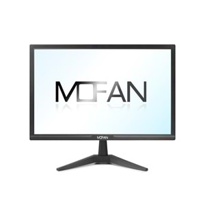 MOFAN MF19 19 İnç LED Monitör Dahili Hoparlörlü HDMI VGA 75Hz 1440x900 Siyah