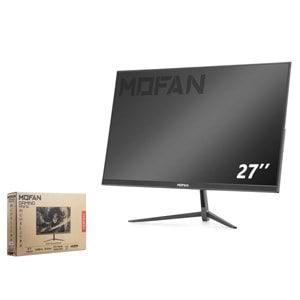 MOFAN MF27G 27 İnç IPS Oyuncu Monitörü 240Hz 0.5ms Full HD HDMI DP FreeSync Siyah
