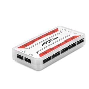 NODAR ND2806 ARGB Fan ve LED Kontrolcü Hub Seti Uzaktan Kumandalı Beyaz
