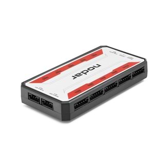 NODAR ND2807 ARGB Fan ve LED Kontrolcü Hub Seti Uzaktan Kumandalı Siyah