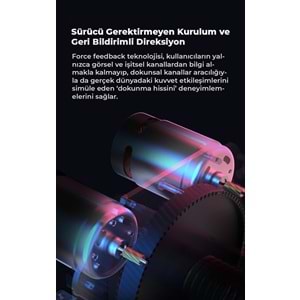 NODAR ND705 PXN V10 Oyuncu Direksiyon Seti 3.2Nm Force Feedback 3 Pedallı PS4 PC Xbox Uyumlu Siyah