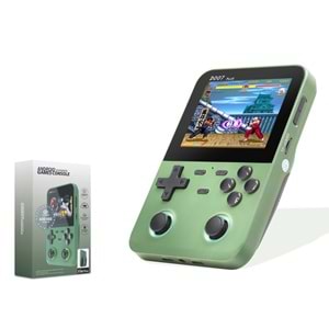 NODAR ND758 Retro El Oyun Konsolu 3.5 İnç IPS Ekranlı 1 GB RAM 128 GB Kart Destekli Beyaz
