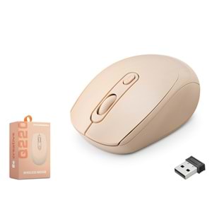 HADRON Q220K Kablosuz Mouse 1600 DPI 25li Paket Siyah Beyaz Mavi Pembe Turuncu