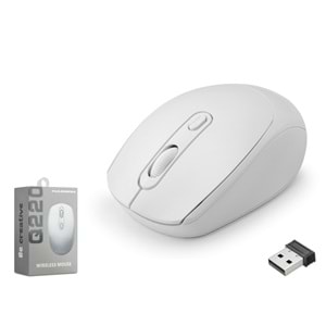 HADRON Q220K Kablosuz Mouse 1600 DPI 25li Paket Siyah Beyaz Mavi Pembe Turuncu