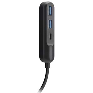 iETOP U35G05 USB Type-C 3.2 Gen1 Hub 3 Port 5 Gbps Siyah