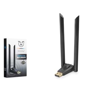 NONAP W136 USB WiFi Adaptörü 300 Mbps Dahua HKvision DVR Uyumlu Siyah