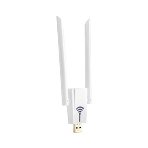 NONAP W212 USB WiFi 6 Bluetooth 5.3 Adaptörü 1 Gbps 5 GHz Dual Band Beyaz