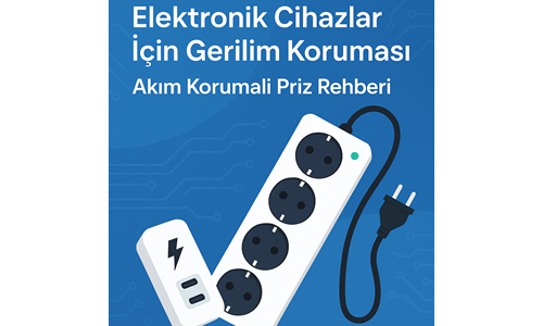 Elektronik Cihazlar İçin Gerilim Koruması: Akım Korumalı Priz Rehberi