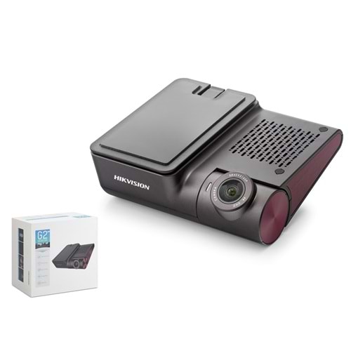 HIKVISION AE-DC8322-G2PRO Araç İçi Kamera 4K Çift Kameralı Wi-Fi GPS ADAS Siyah