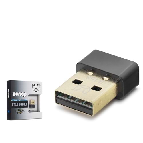 NONAP B153 USB Bluetooth Adaptörü 5.3 Siyah