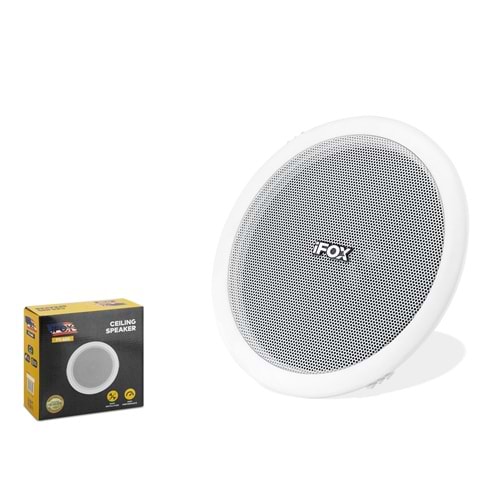 IFOX FX660 Trafolu Tavan Hoparlör 10W 16 cm Beyaz