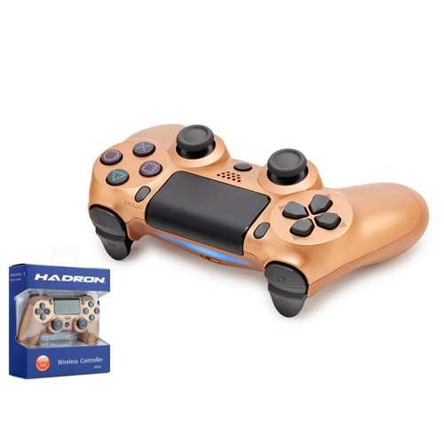 HADRON HD323J Bluetooth GamePad Oyun Kolu PS4 Uyumlu DoubleShock 4 Bakır