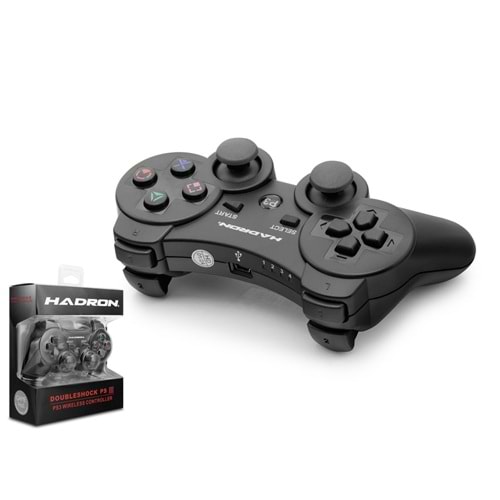 HADRON HD325 Bluetooth GamePad Oyun Kolu PS3 Uyumlu DoubleShock III Siyah