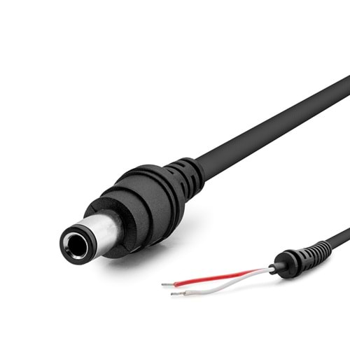 HADRON HD4154 Laptop Adaptör DC Jack Kablosu 6.3x3.0 mm 1.2 m 90W Siyah