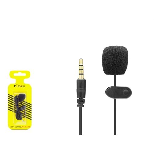 HADRON HD560 Telefon Mikrofonu 3.5 mm 1.5 m Siyah