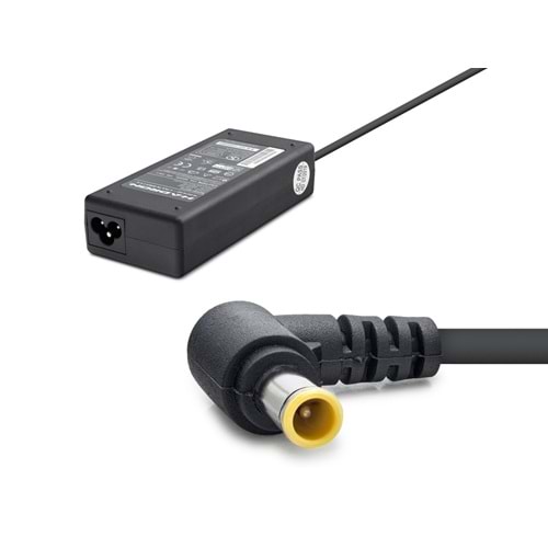 HADRON HD712 Laptop Adaptörü 90W 19.5V 4.74A 6.5x4.4 mm Siyah