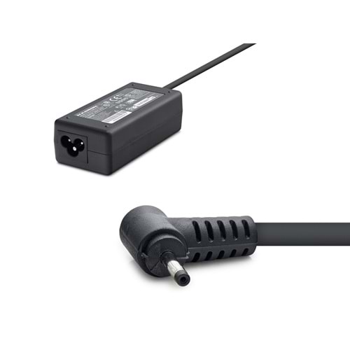 HADRON HD728 Laptop Adaptörü 40W 19V 2.1A 2.3x0.7 mm Siyah
