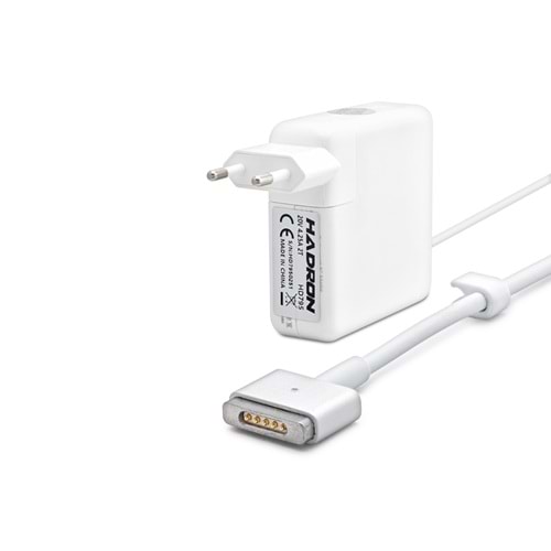 HADRON HD795 Laptop Adaptörü 85W 20V 4.25A T Tip Beyaz