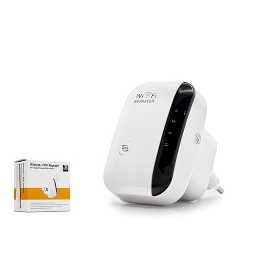 HADRON HD9100 WiFi Repeater 300 Mbps Beyaz