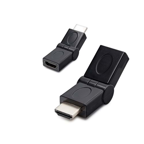 HADRON HDX1257 HDMI Mafsallı Adaptör 1080p Siyah