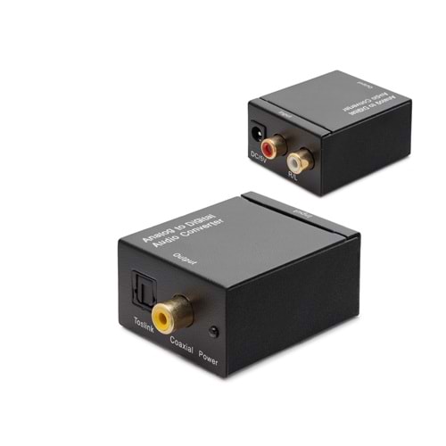 HADRON HDX1297 Analog to Dijital Ses Dönüştürücü Siyah