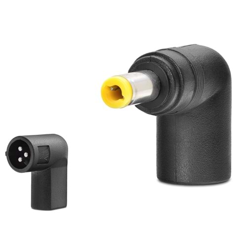 HADRON HDX1402 DC Jack Dönüştürücü 5.5x2.5 mm Siyah