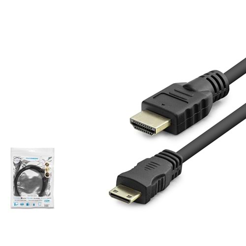 HADRON HDX2009 HDMI to Mini HDMI Kablo 1.5 m Siyah
