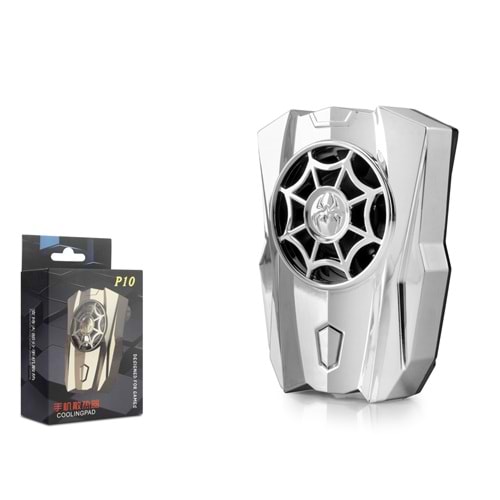 HADRON HDX4387 Klipsli Bataryalı Telefon Soğutucu Fan Gri