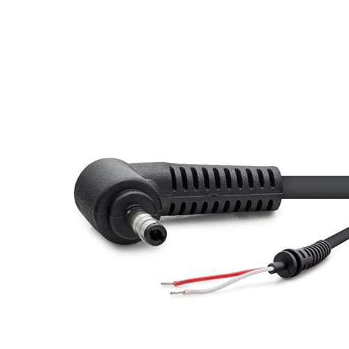 HADRON HDX5512 Laptop Adaptör DC Jack Kablosu 4.0x1.7 mm L Tip 1.2 m 90W Siyah
