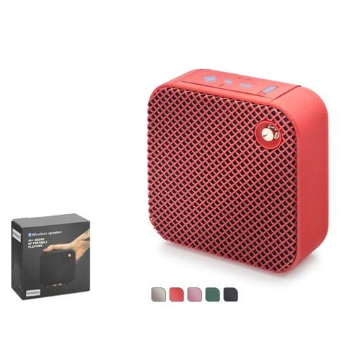HADRON HDX6001 Bluetooth Mini Hoparlör 5W TWS FM Radyo USB TF