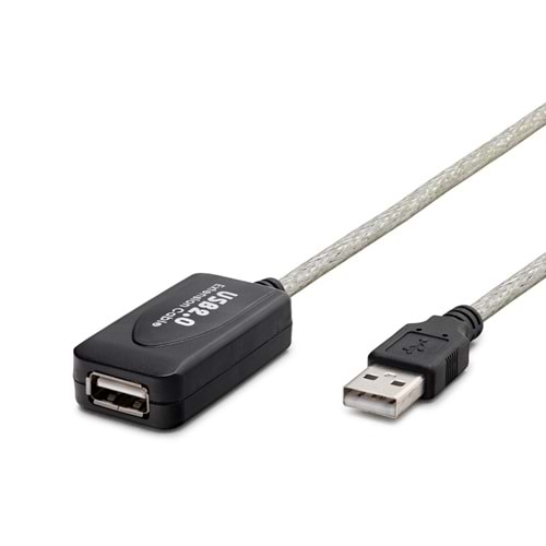 HADRON HDX7514 USB Uzatma Kablosu 5 m Siyah