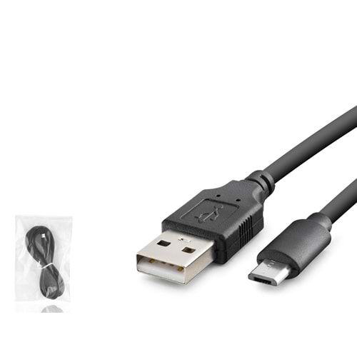 HADRON HDX7567 Micro USB Şarj ve Data Kablosu PS4 Gamepad Uyumlu 1.8 m PVC Siyah