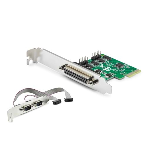 HADRON HN2214 PCI Express 2 Seri COM 1 LPT Paralel Port Kartı